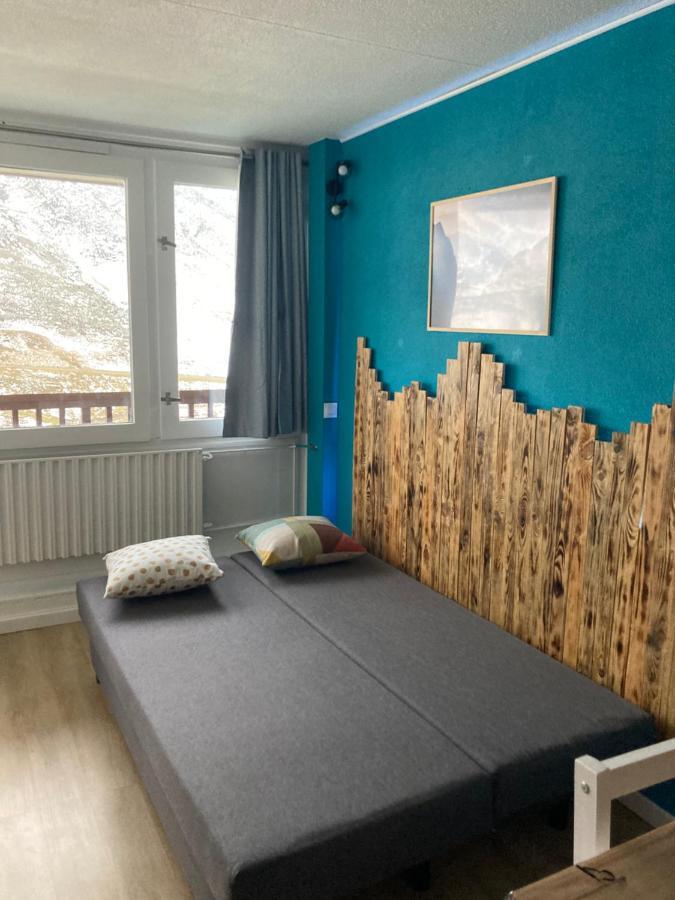 Studio Mongie Aux Pieds Des Pistes Avec Balcon La Mongie Exteriör bild