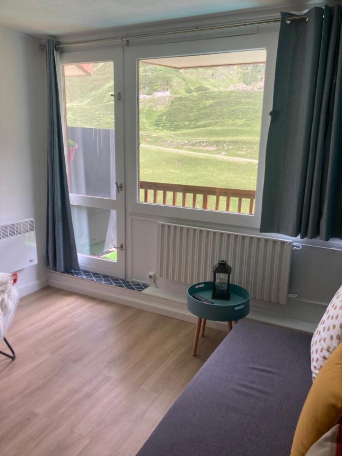 Studio Mongie Aux Pieds Des Pistes Avec Balcon La Mongie Exteriör bild